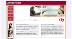 Desktop Screenshot of lovecity.com